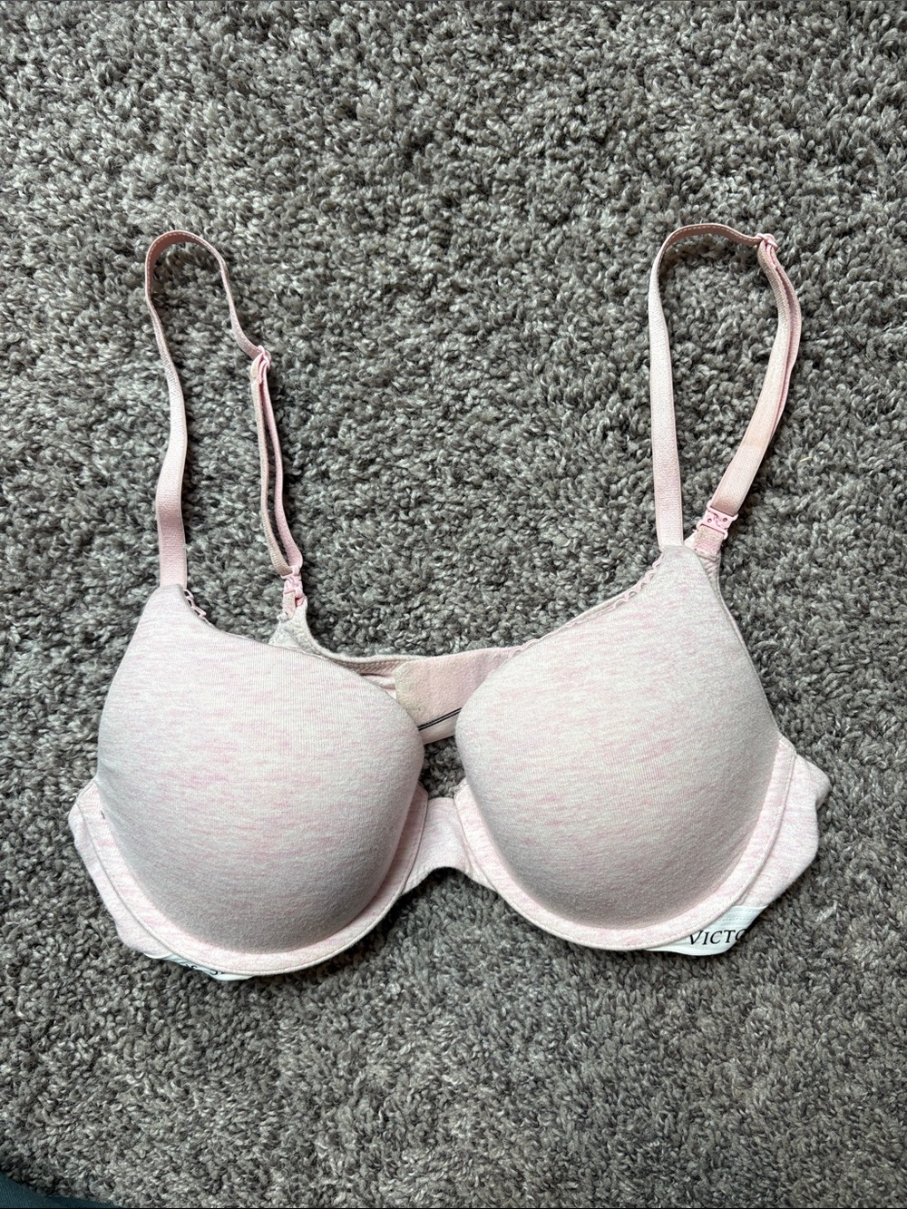 Victoria's Secret Pale Pink Lightly Padded T-Shirt Bra